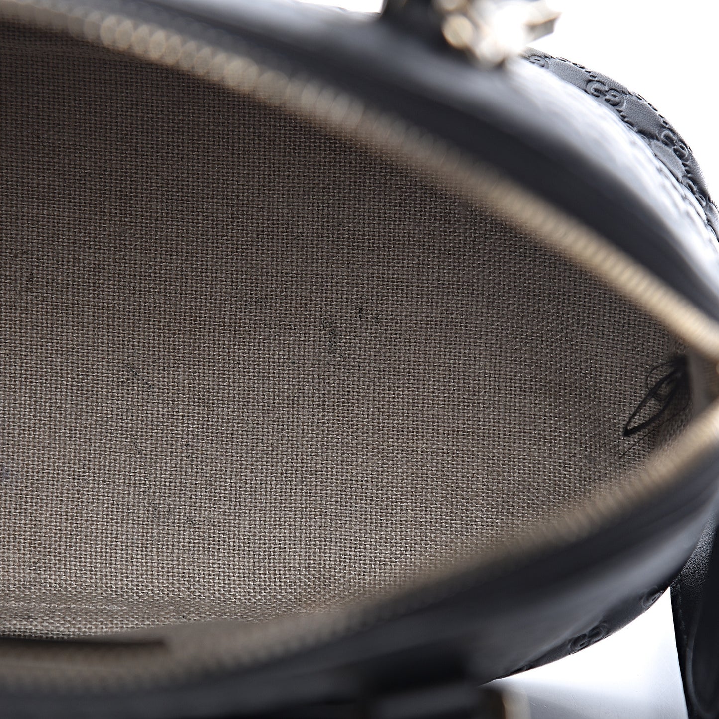 Microguccissima Mini Dome Bag Black