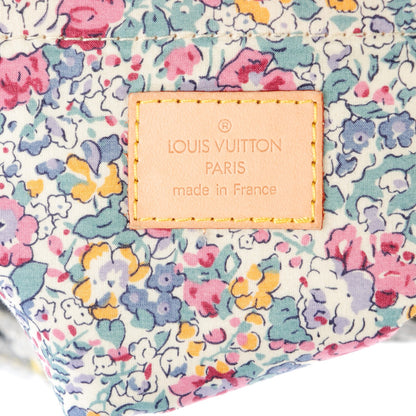 Louis Vuitton Denim Patchwork Posty Messenger Bag Gris 8 of 9