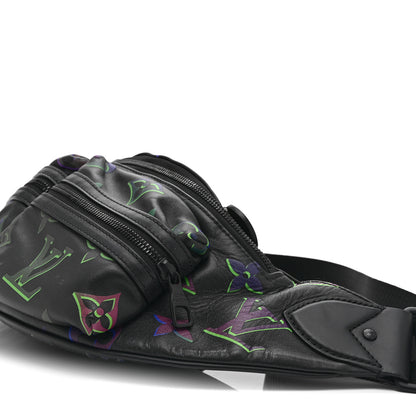 Louis Vuitton Calfskin Monogram Spotlight Comet Bumbag Black Borealis 9 of 9