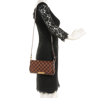 Louis Vuitton Damier Ebene Favorite PM 2 of 8