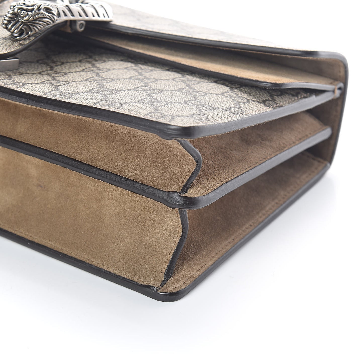 GG Supreme Monogram Small Dionysus Shoulder Bag Taupe