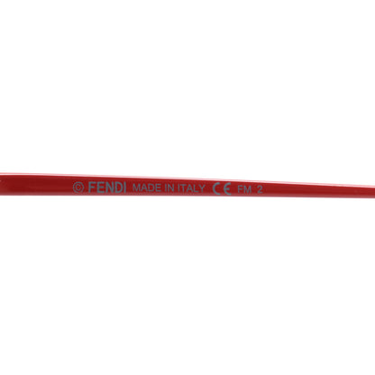 Fendi Metal F is Fendi Printed Run Away Round Frame Sunglasses FF 0285/S Red 5 of 8