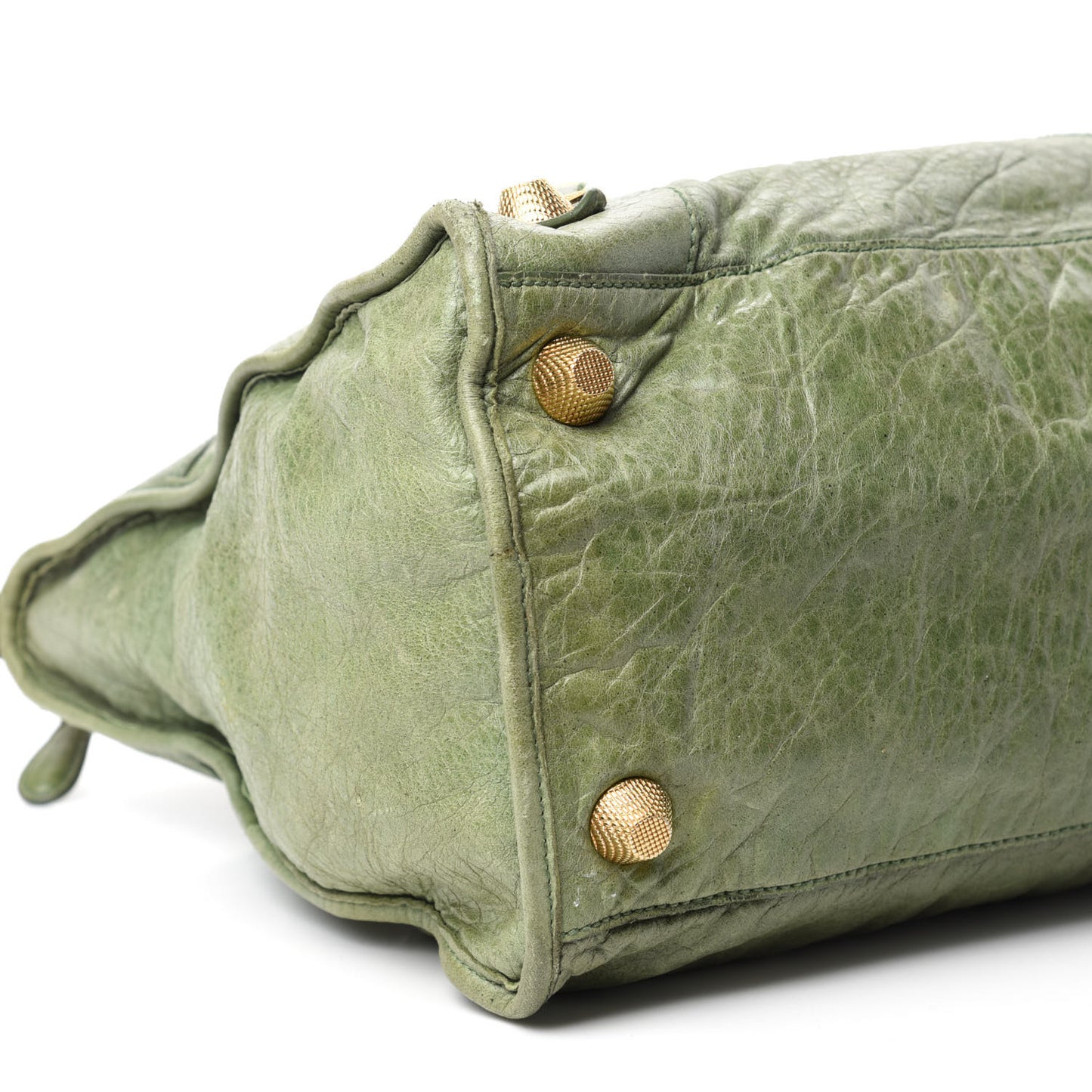 Agneau Giant 21 Gold Hardware Work Vert Militaire