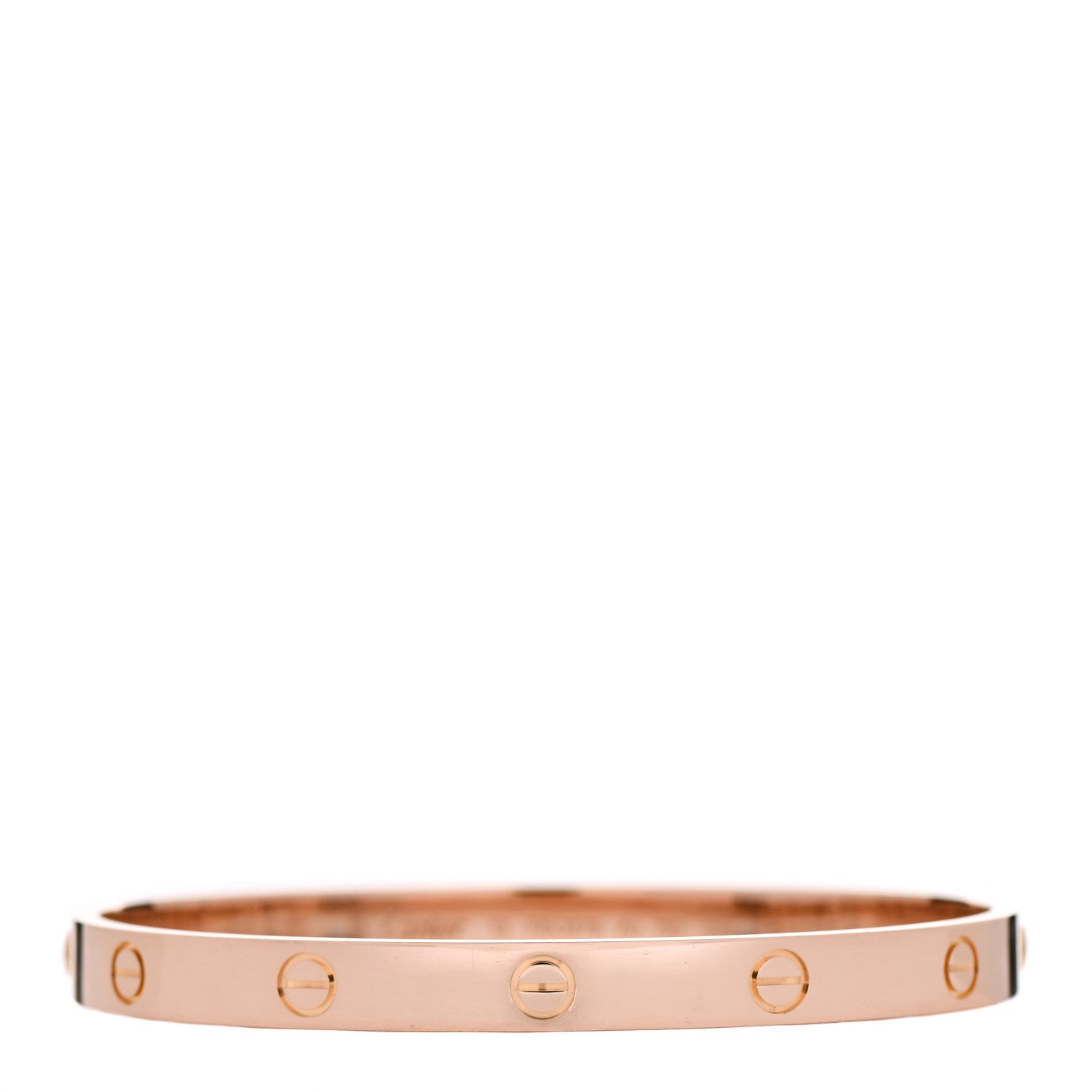 Cartier 18K Pink Gold LOVE Bracelet 19 1 of 5