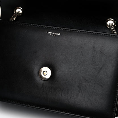 Saint Laurent Calfskin Studded Medium Betty Black 15 of 18