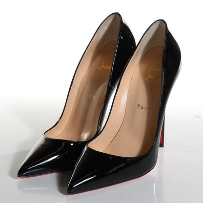 Christian Louboutin Patent So Kate 120 Pumps 39 Black 3 of 6