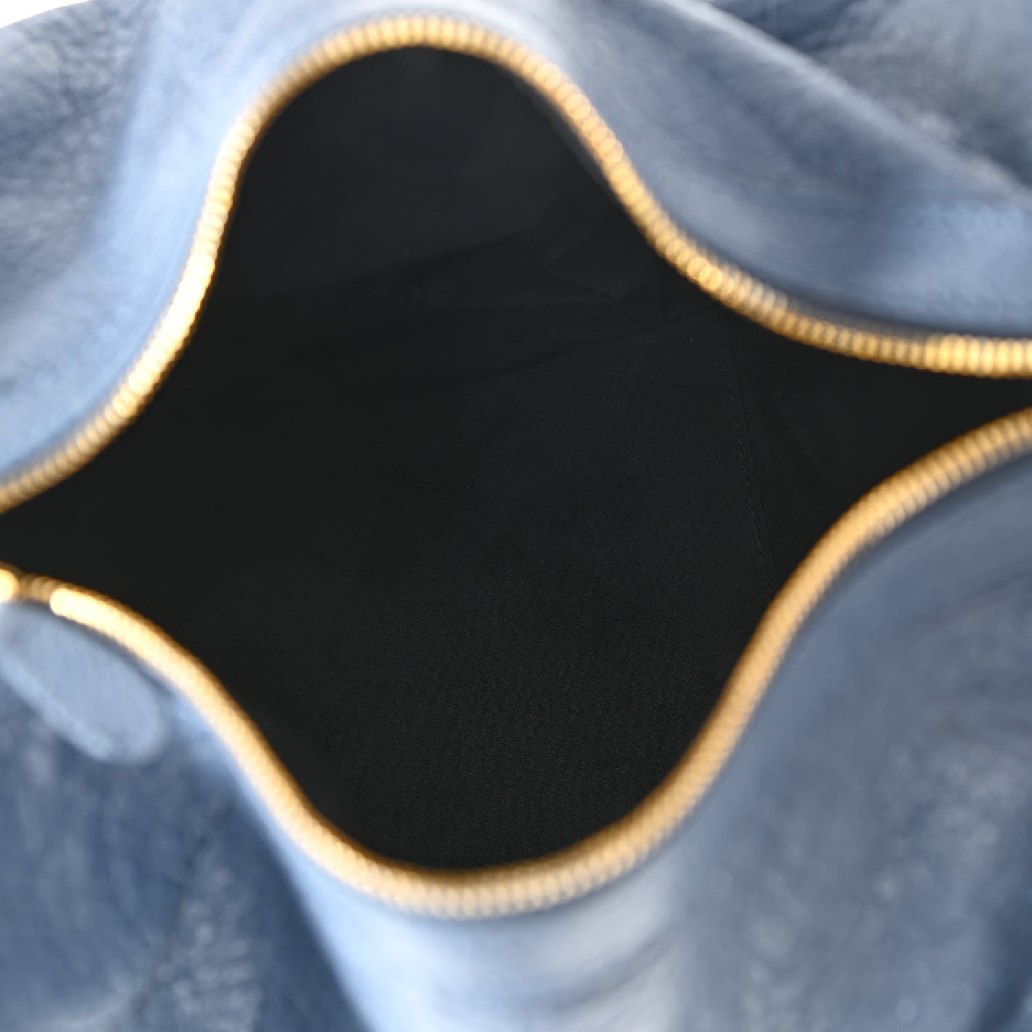 Balenciaga Agneau Giant 12 Gold Hardware Traveler Convertible Backpack Bleu Persan 8 of 11