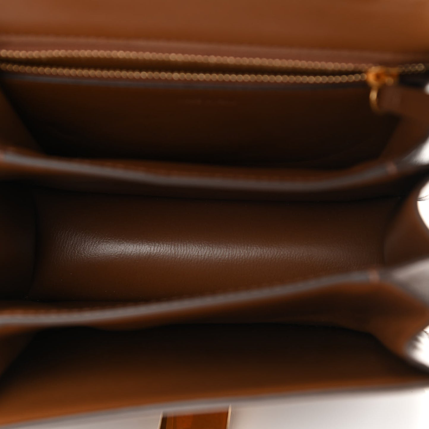 Smooth Calfskin Small Classic Box Flap Bag Camel