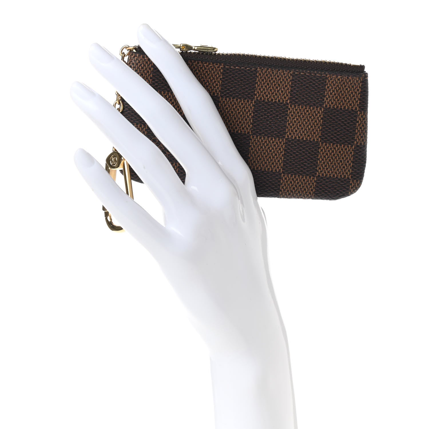 Louis Vuitton Damier Ebene Key Pouch 2 of 6