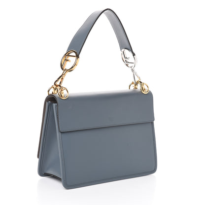 Fendi Vitello Century Velvet F is Fendi FF Kan I Shoulder Bag Tobacco Tempesta 3 of 9