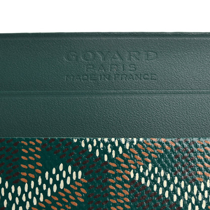 Goyard Goyardine Saint Sulpice Card Holder Green 6 of 10