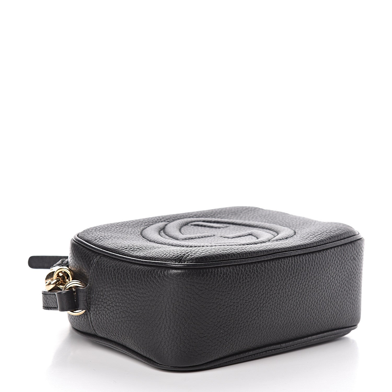 Gucci Pebbled Calfskin Small Soho Disco Bag Black 4 of 13