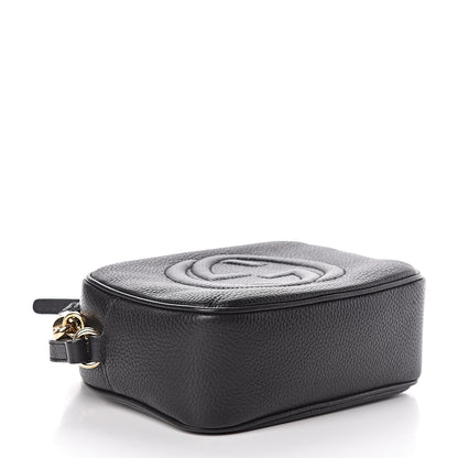 Gucci Pebbled Calfskin Small Soho Disco Bag Black 4 of 13