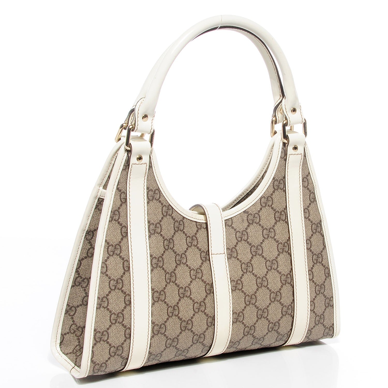 Gucci GG Plus Monogram Small Joy Shoulder Bag Off White 3 of 9