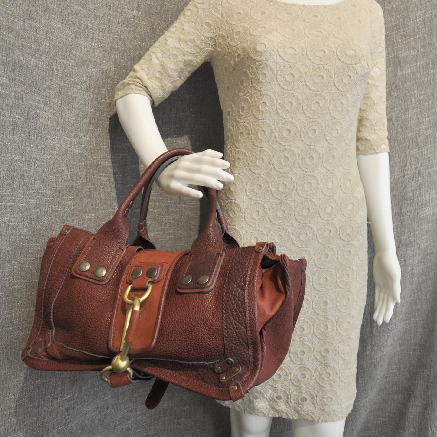 Leather Ascot Tote