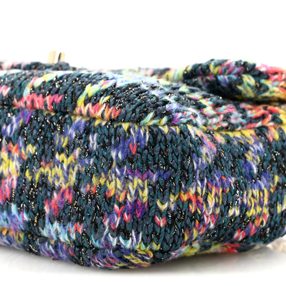 Chanel Knit Mini Rectangular Flap Multicolor 10 of 12