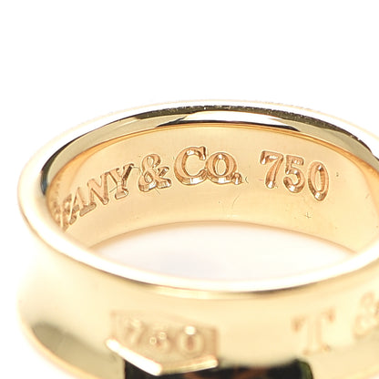 Tiffany 18K Yellow Gold 1837 Band Ring 47 4 5 of 6