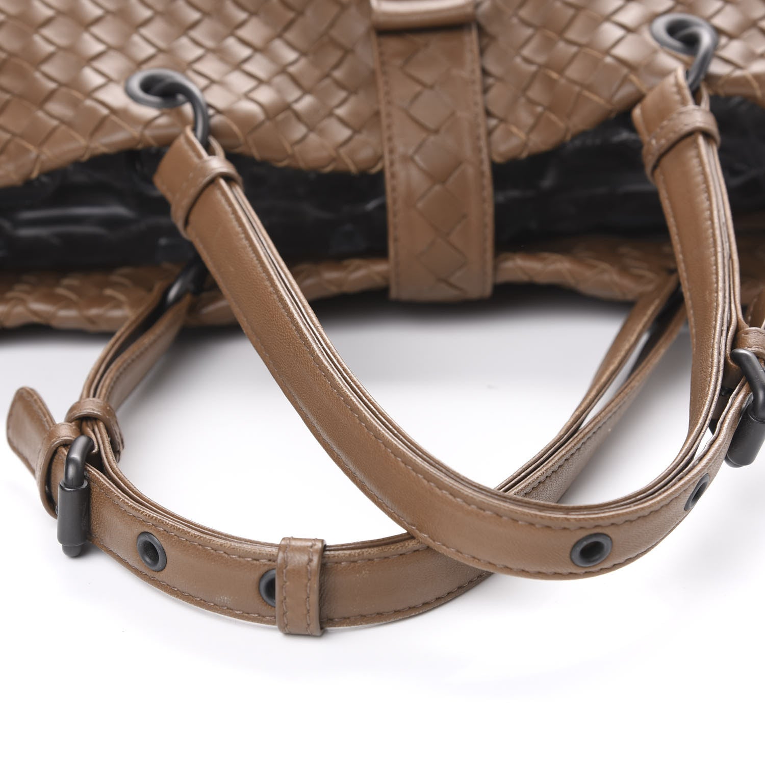 Bottega Veneta Nappa Intrecciato Large Capri Tote Maple 9 of 14