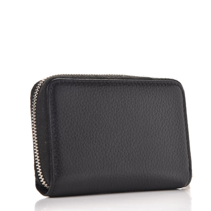 Chanel Grained Calfskin Neo Executive Zip Coin Purse Black 3 of 7