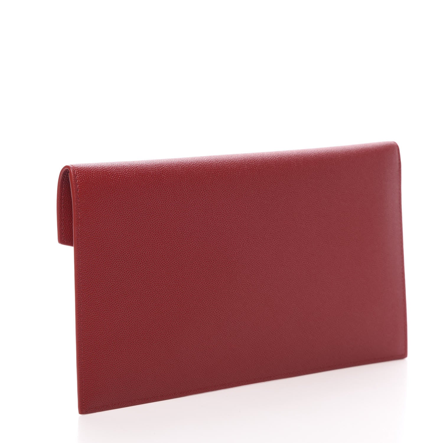 Saint Laurent Grain De Poudre Uptown Pouch Red 3 of 8