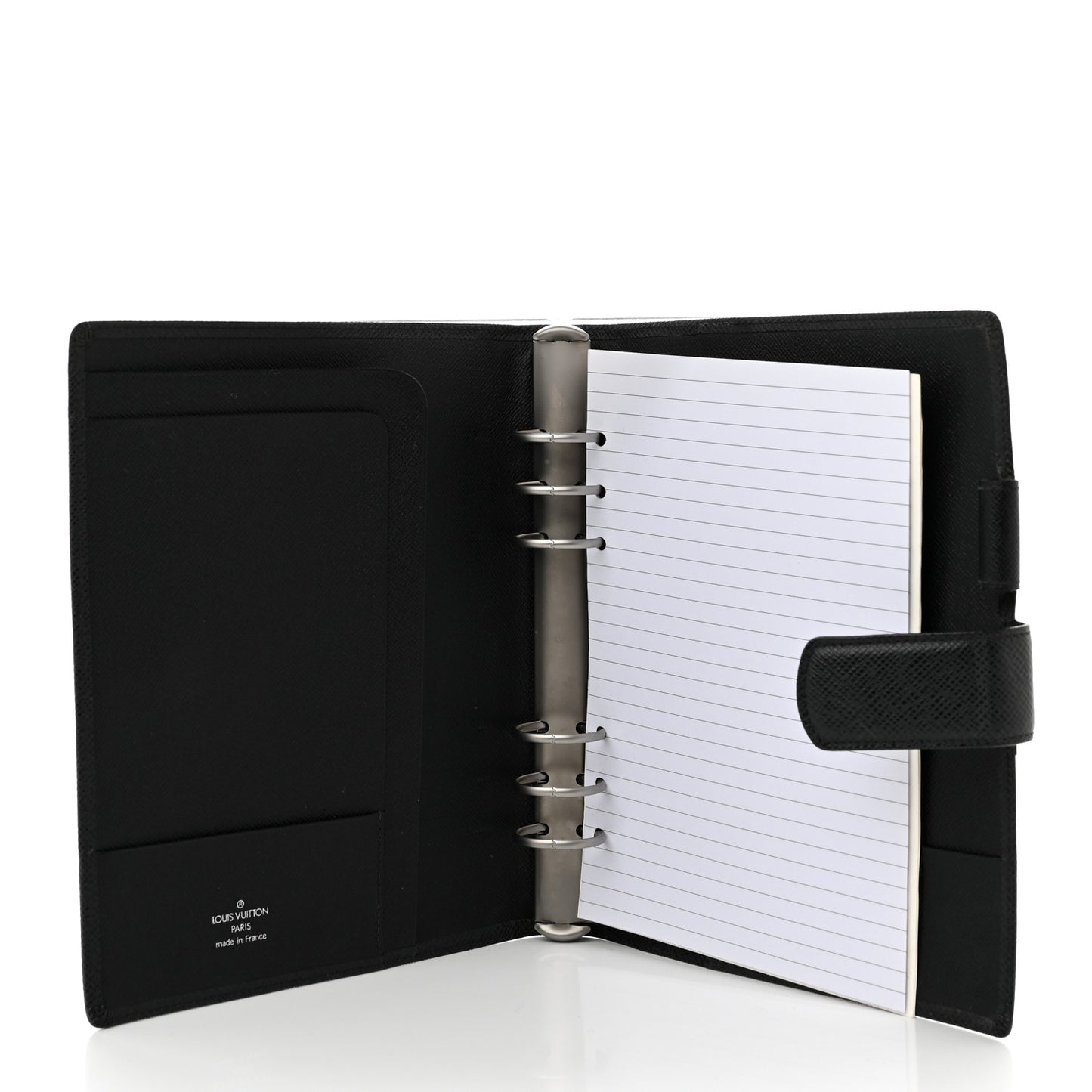 Taiga Large Ring Agenda Cover Ardoise