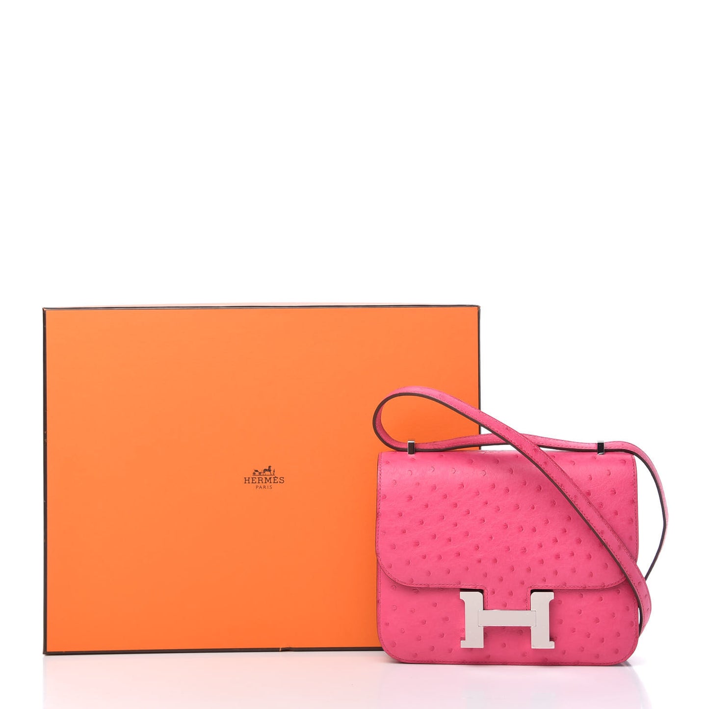 Ostrich Constance 18 Rose Tyrien
