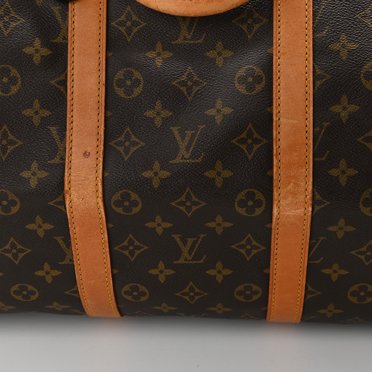 Louis Vuitton Monogram Keepall Bandouliere 55 9 of 9