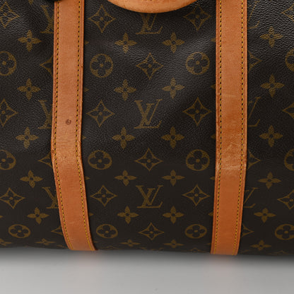 Louis Vuitton Monogram Keepall Bandouliere 55 9 of 9