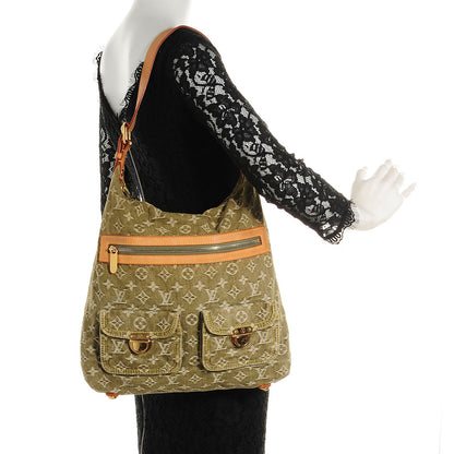 Louis Vuitton Denim Baggy GM Lichen 2 of 7