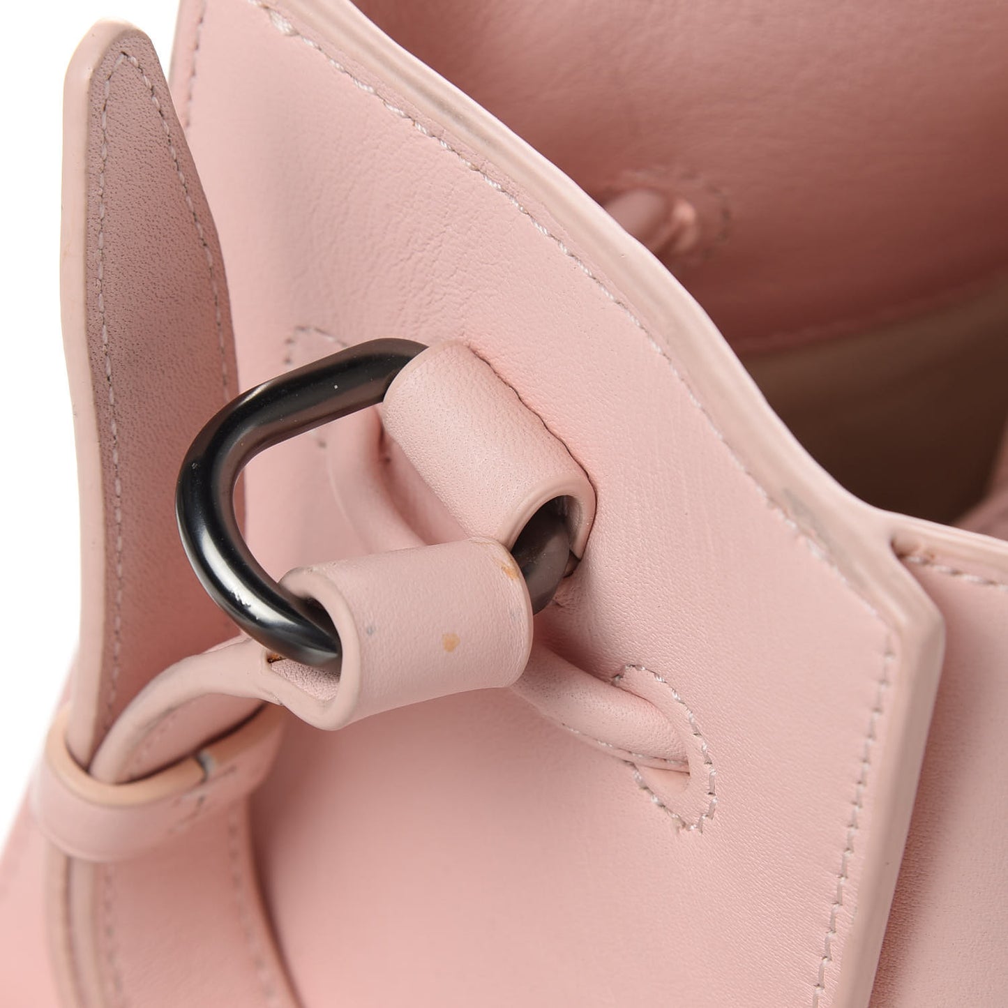 3.1 Smooth Calfskin Mini Soleil Bucket Bag Light Pink