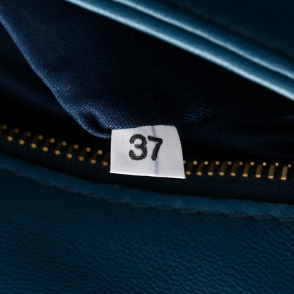 Miu Miu Velluto Matelasse Confidential Chain Shoulder Bag Cobalto 7 of 10