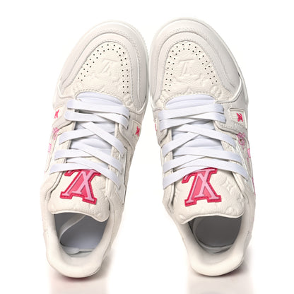 Louis Vuitton LV X TM Calfskin Womens LV Trainer Sneakers 36 White 2 of 9
