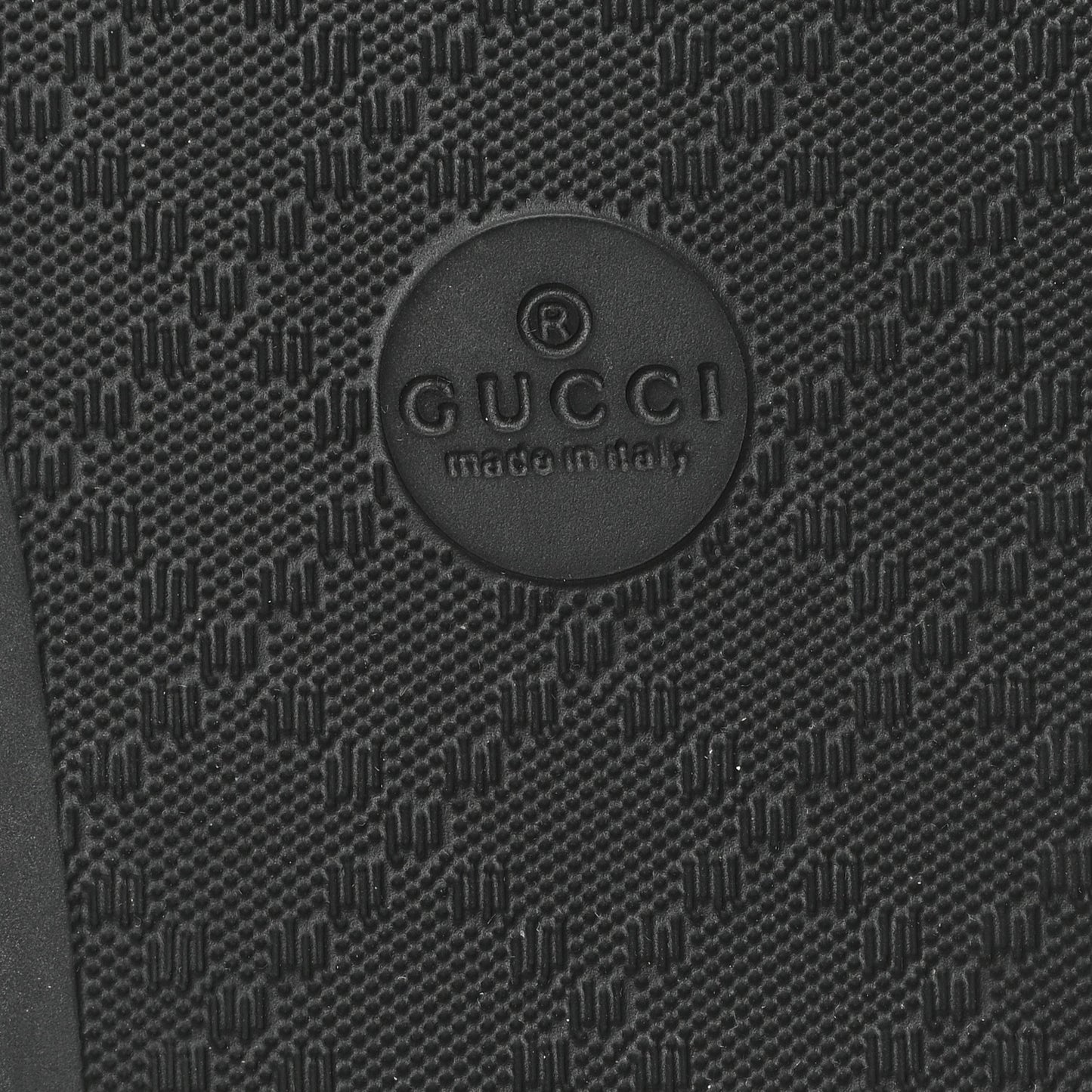 Guccissima Signature Womens Slide Sandals 38 Hibiscus Red