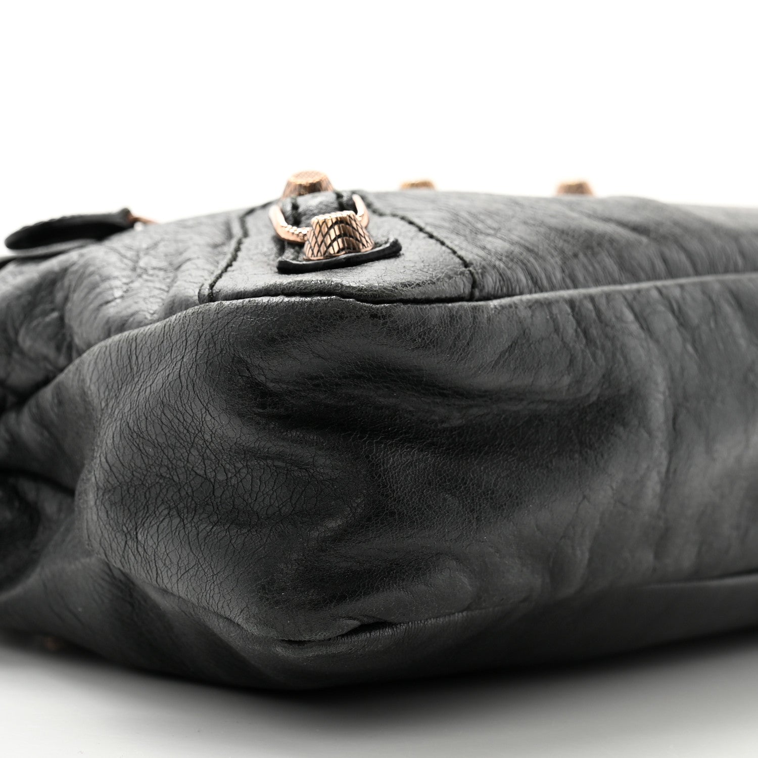 Balenciaga Agneau Giant 12 Rose Gold Hardware First Black 9 of 12