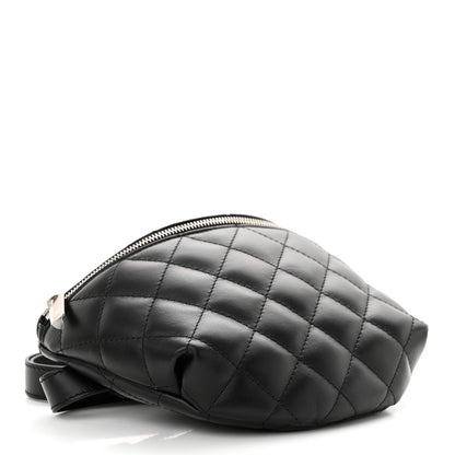 Chanel Calfskin Quilted Waist Belt Bag Black 4 of 10