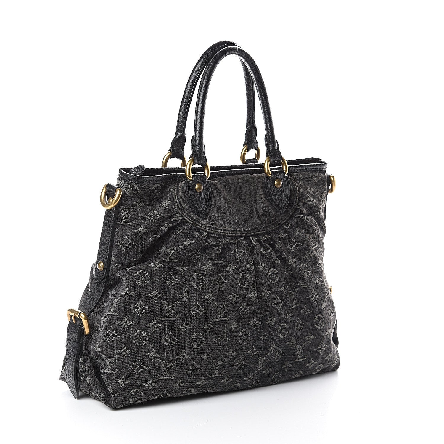Louis Vuitton Denim Neo Cabby GM Black 2 of 8