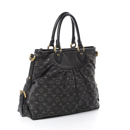 Louis Vuitton Denim Neo Cabby GM Black 2 of 8