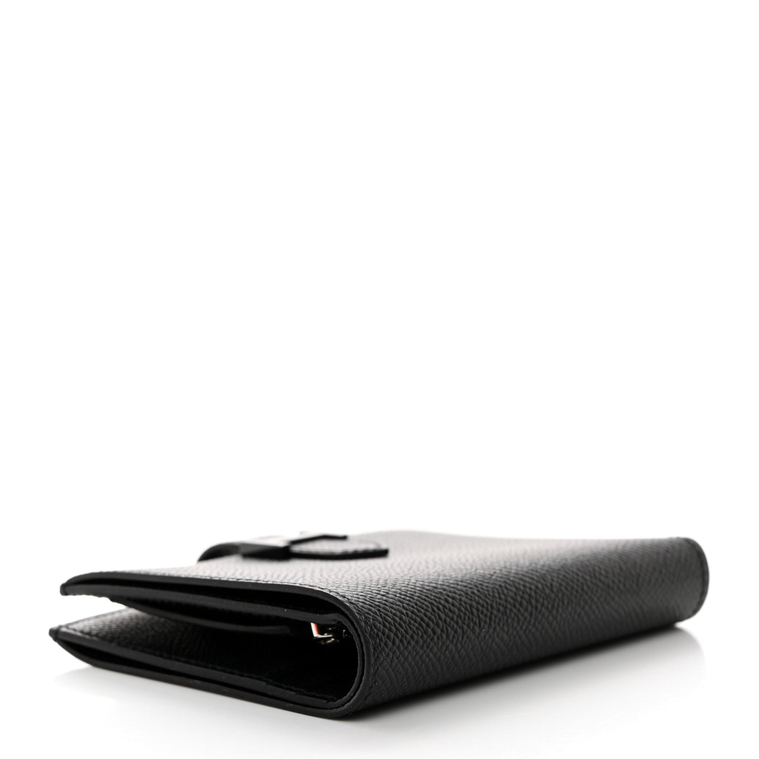 Hermes Epsom Monochrome Bearn Compact Wallet Black 4 of 7