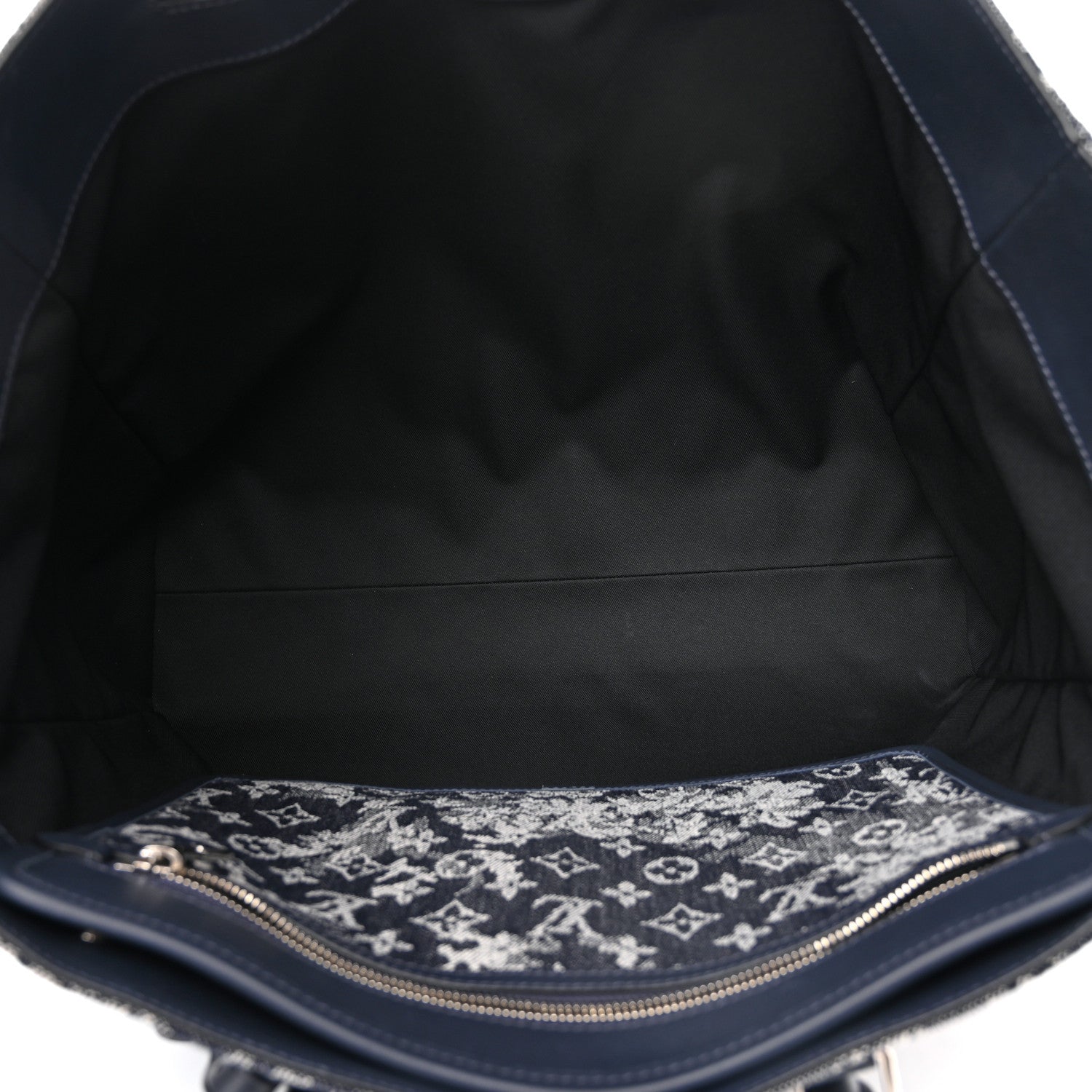 Louis Vuitton Monogram Tapestry Grand Sac Bleu 5 of 10
