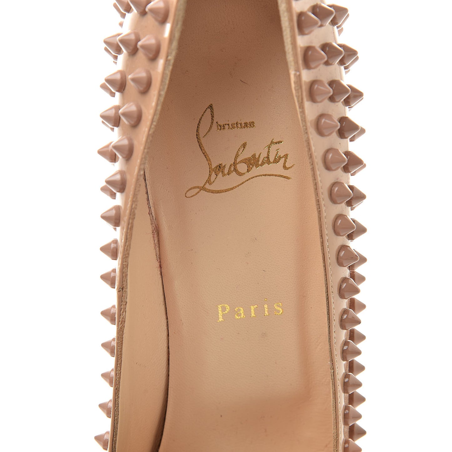 Patent Alti Spikes 140 Pumps 40.5 Nude