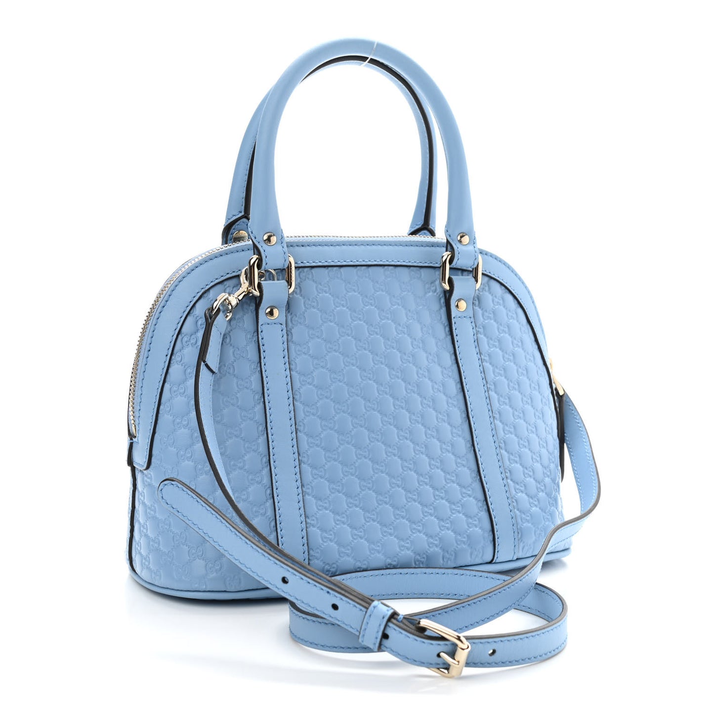 Microguccissima Mini Dome Bag Mineral Blue