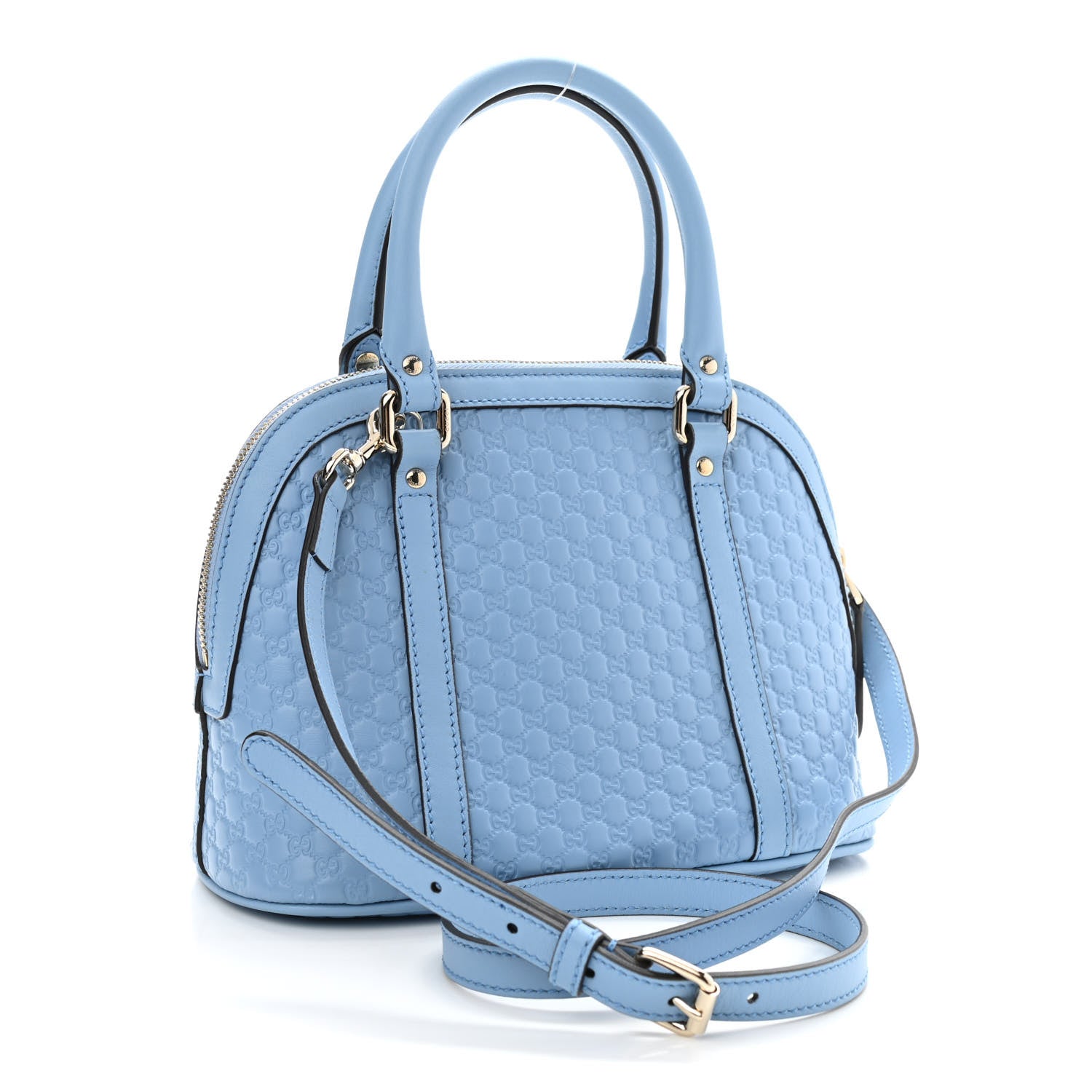 Gucci Microguccissima Mini Dome Bag Mineral Blue 3 of 9