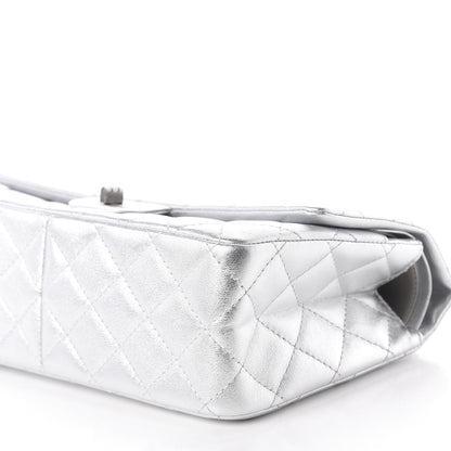 Chanel Metallic Lambskin Quilted 2.55 Reissue 226 Flap Silver 8 of 12