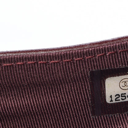 Chanel Lambskin Quilted Large Flap Wallet Black 8 of 12
