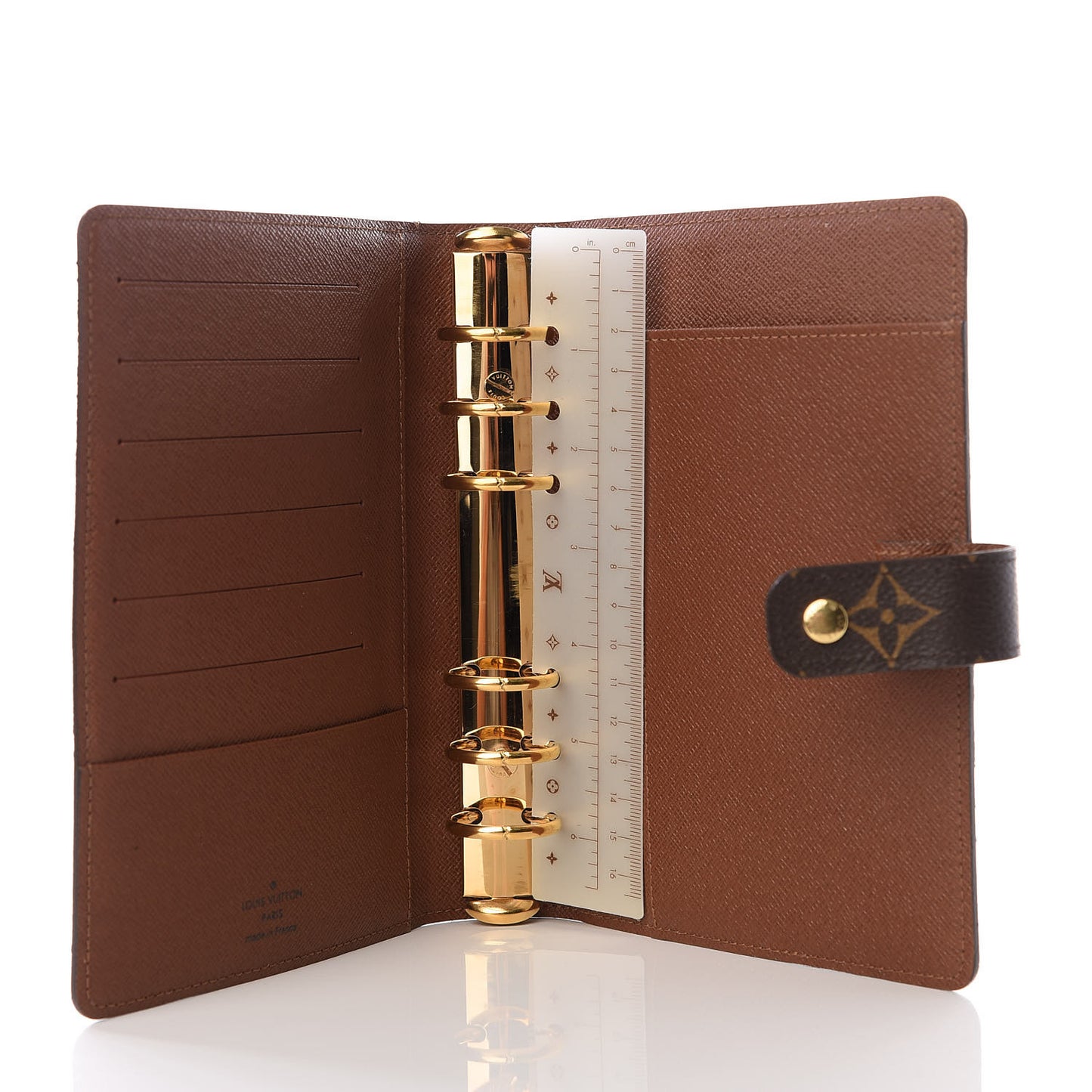 Monogram Medium Ring Agenda Cover