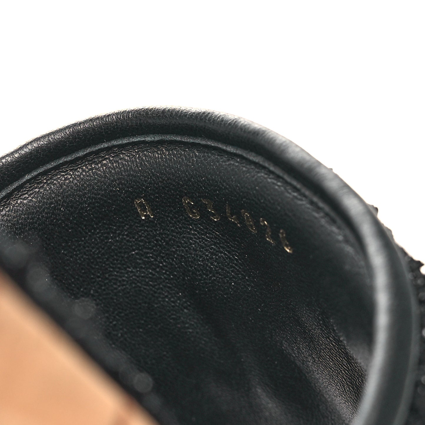 Tweed Cork CC Chain Mule Sandal 37 Black