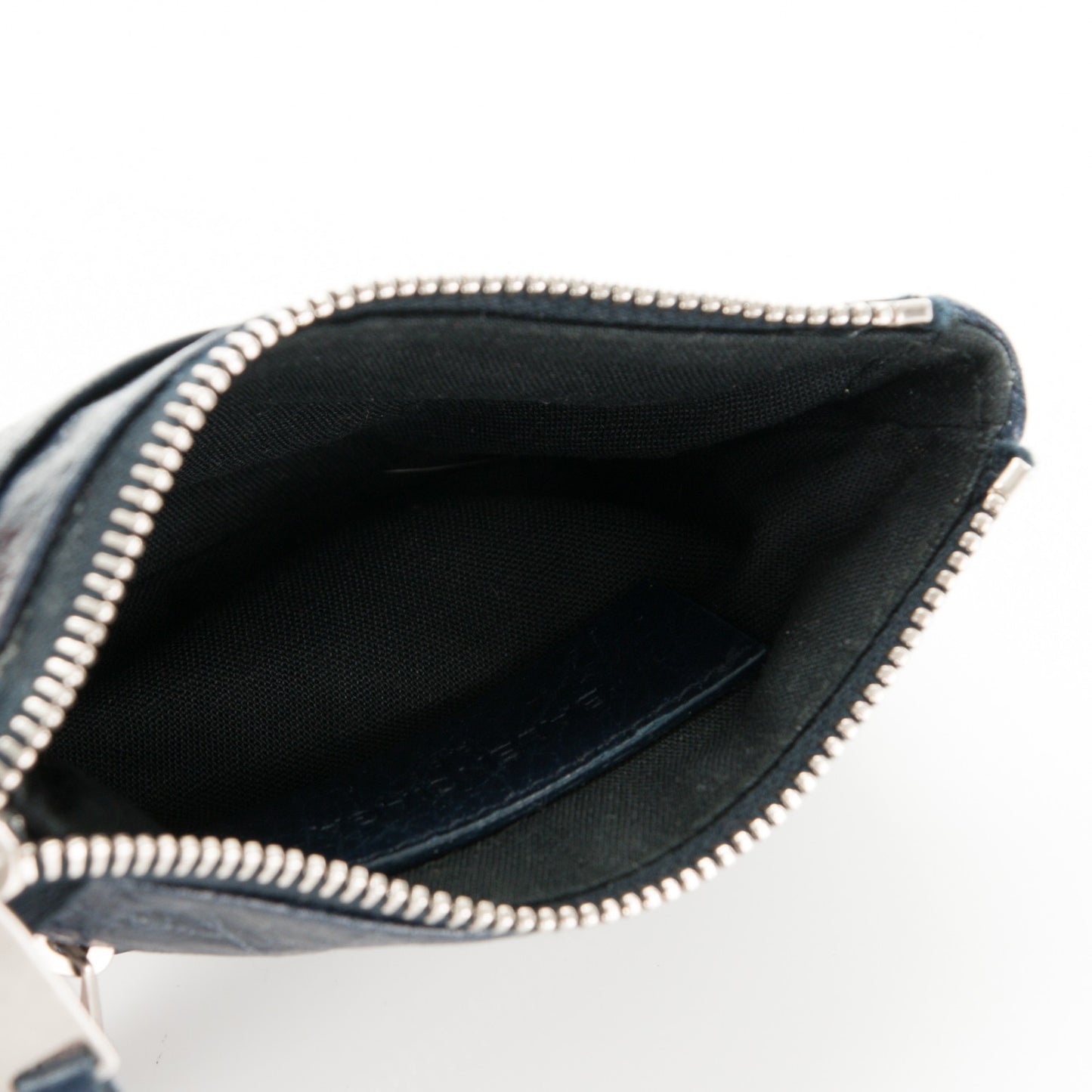 Agneau Arena Classic Hardware Tokyo Wallet Nuit Fonce