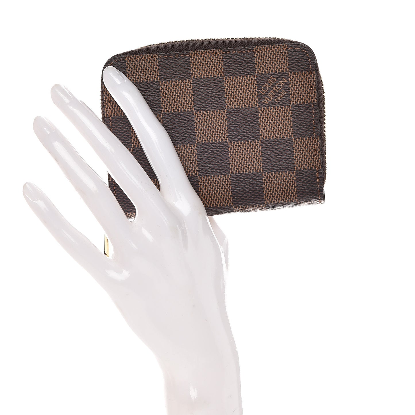 Damier Ebene Zippy Coin Purse