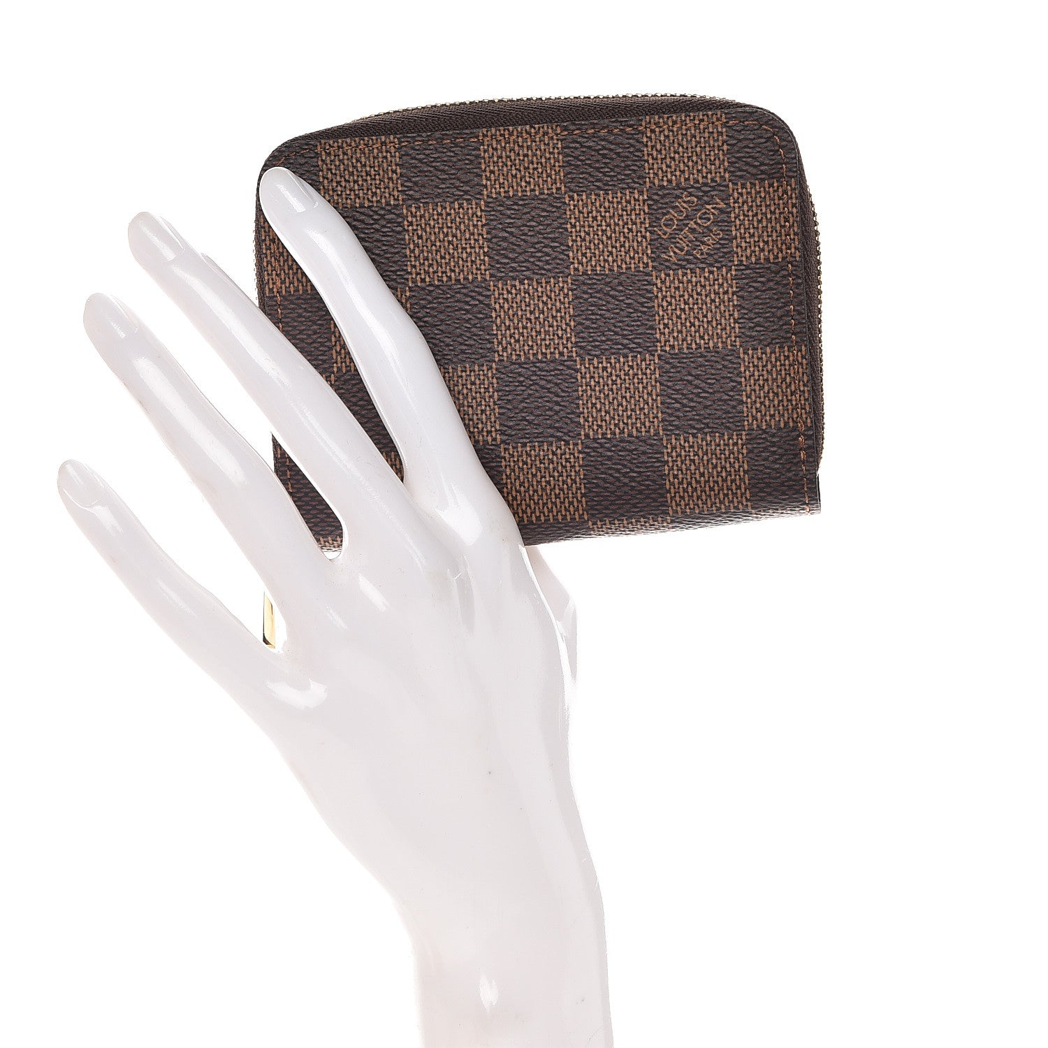 Louis Vuitton Damier Ebene Zippy Coin Purse 2 of 10