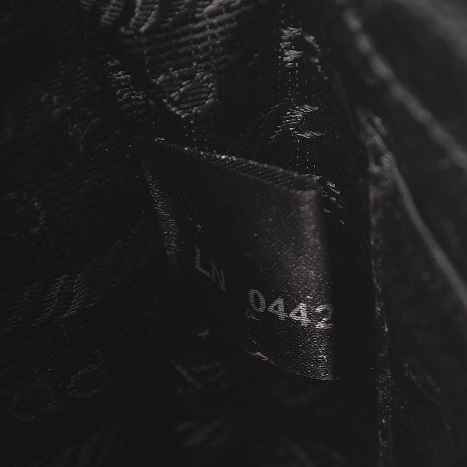 Prada Calfskin Crocodile Embossed Small Tote Nero Black 7 of 7